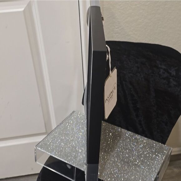 Instinct Style Chanel & Vogue Framed Glitter Hand Embellished Framed Wall Decor - Picture 5 of 6